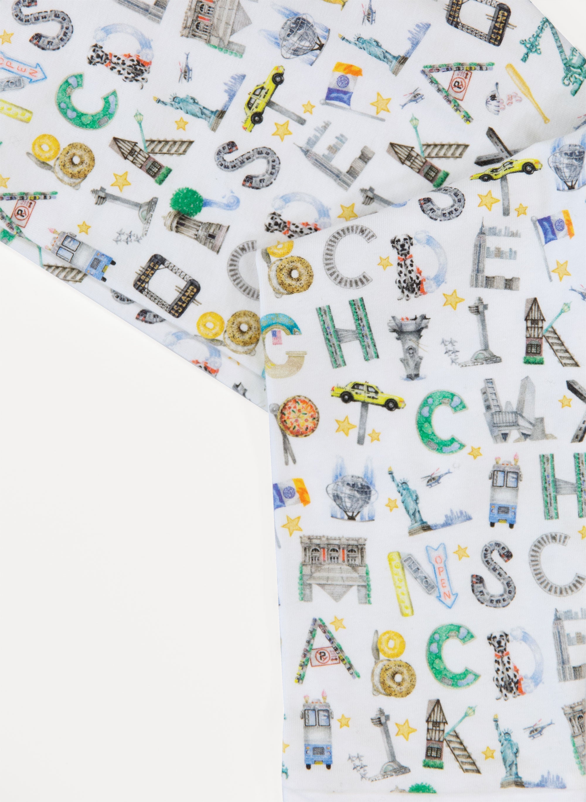 Organic Long Sleve Two-Piece Pajama Set