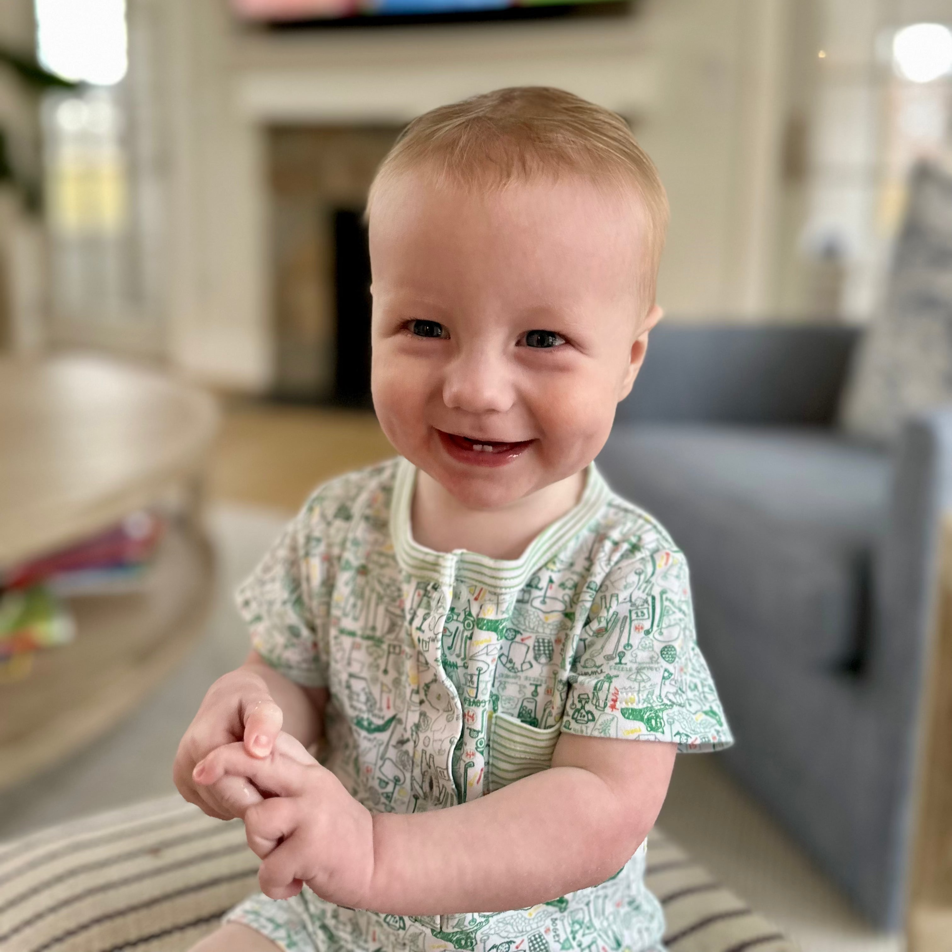 Golf Boys Shortie Romper