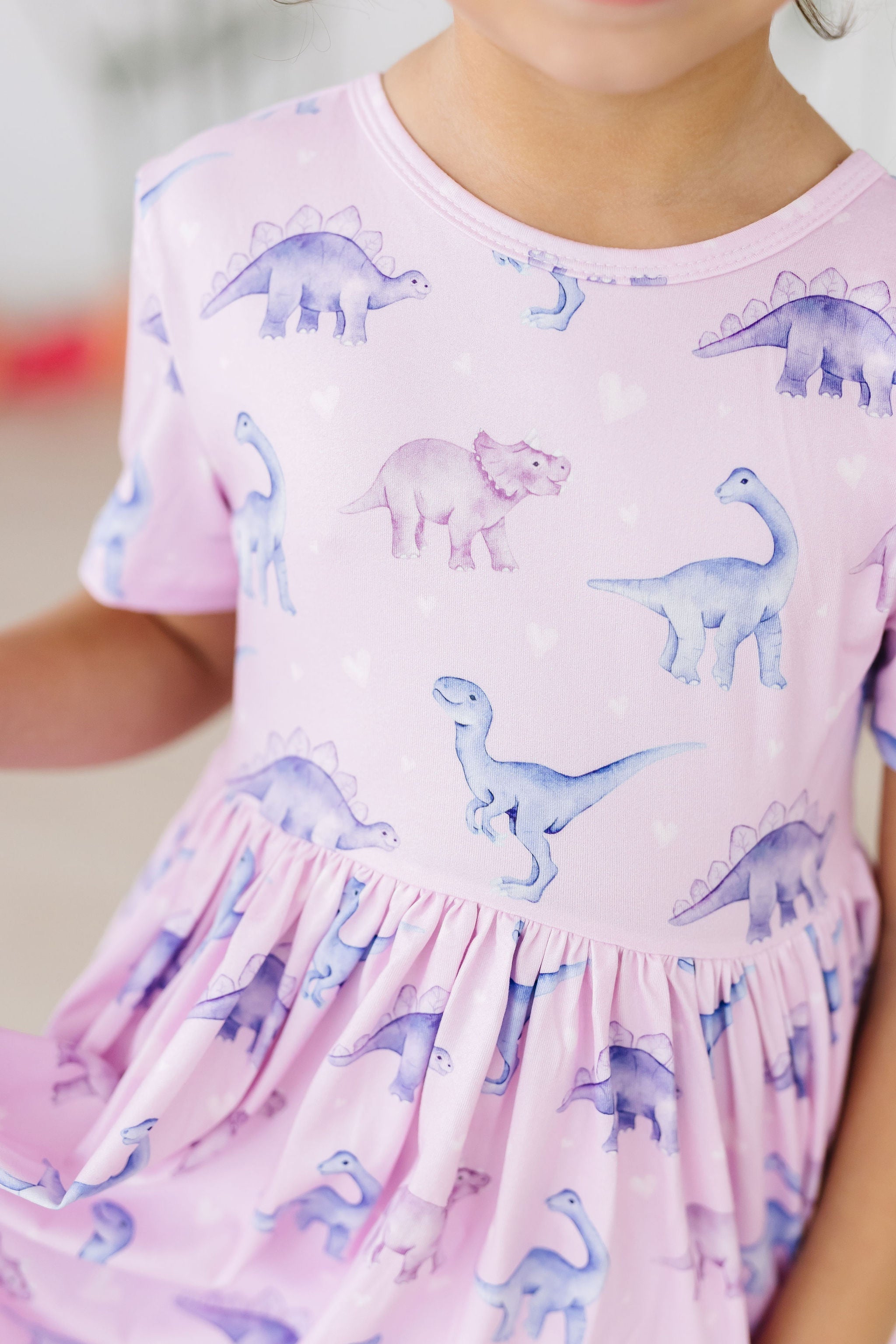 Girls Dinosaur Twirl Dress – Jurassic Joy