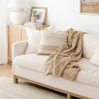 Patterned Faux Fur Throw Blanket