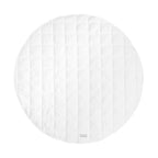 Round Quilted Linen Play Mat