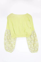 Irupe Blouse Leyenda Cross Front