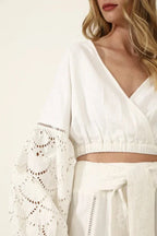 Irupe Blouse Leyenda Cross Front