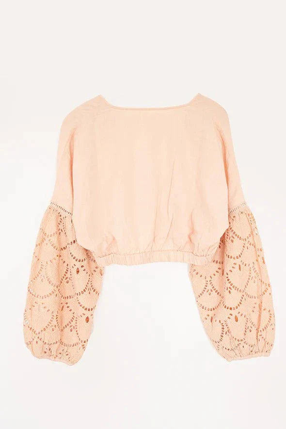 Irupe Blouse Leyenda Cross Front