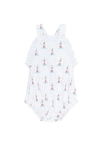 Lighthouse Woven Pima Bubble Romper