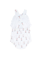 Lighthouse Woven Pima Bubble Romper