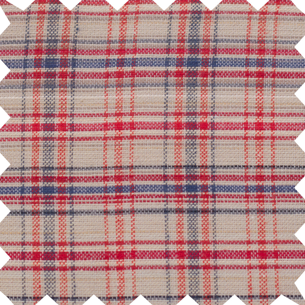 Girls' Ruffle Collar Long Sleeve Dress | Red and Blue Check