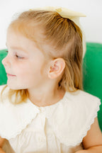 Screwback Stud Earrings - Clara Cross