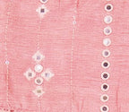 Luxe Mathilde Girls Dress Rose Silk Dupioni