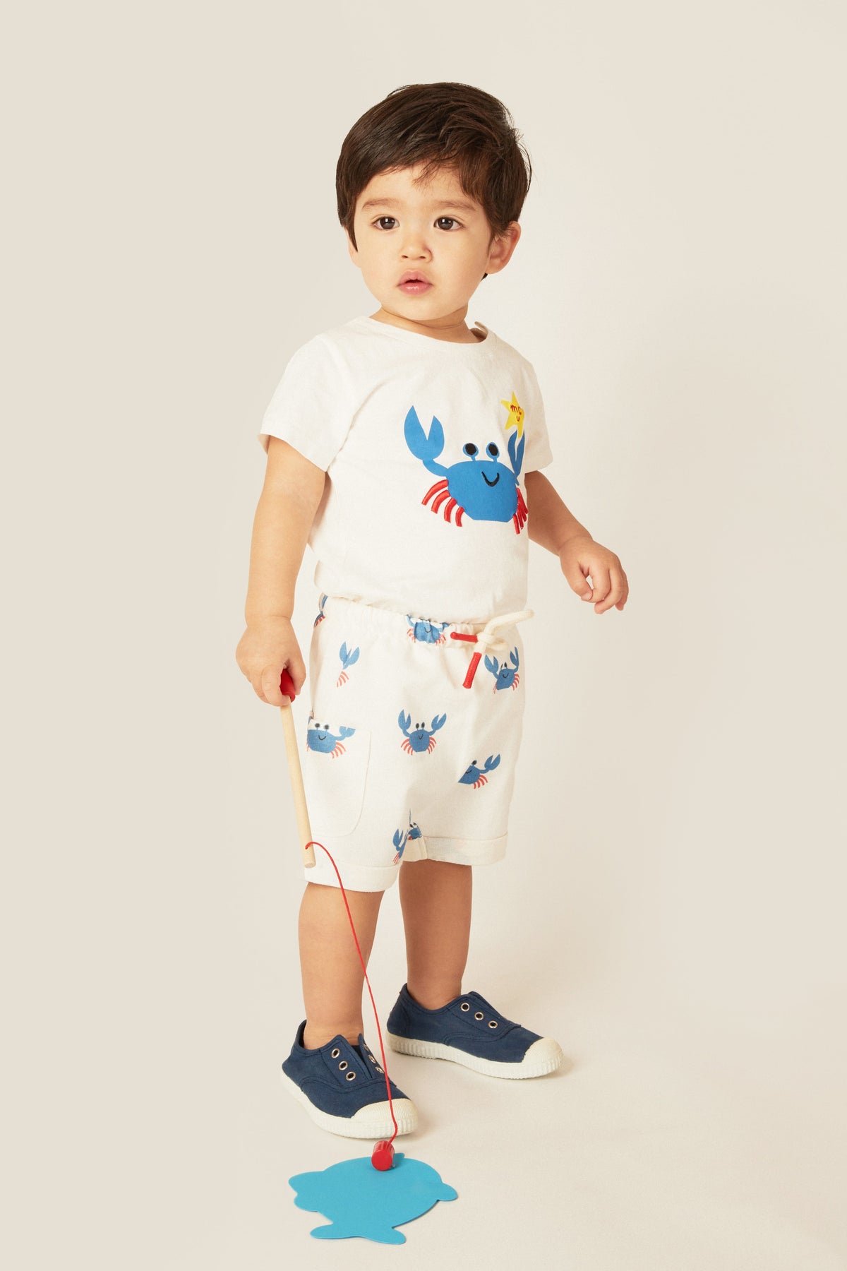 Recycled Cotton Crab Baby T-Shirt