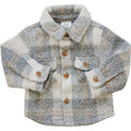 Grey Plaid Shacket