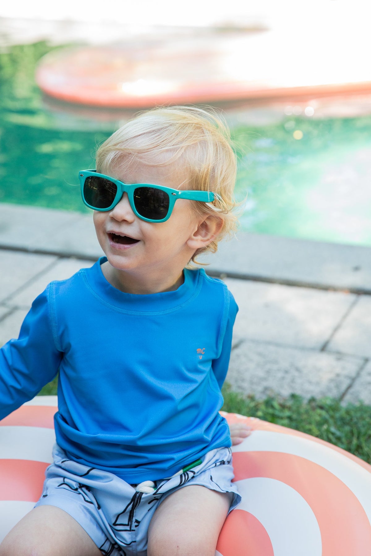 French Blue Baby Rashguard