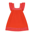 Mini Sandrine Women's Dress Poppy Embroidery