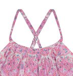 Mini Chantal Girl's Sundress Pink Paisley