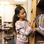 Recycled Cotton Pink Block Ruffled Sweatshirt