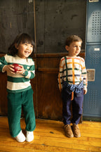 Recycled Cotton Evergreen Grid Corduroy Pant