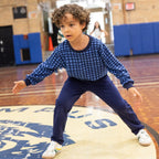 Recycled Cotton Navy Jogger
