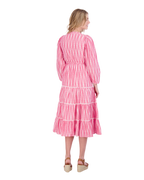 Odette Women's Maxi Dress Rose Ikat