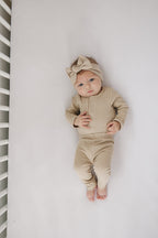 Organic Snap Long Sleeve Ribbed Bodysuit