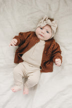 Organic Snap Long Sleeve Ribbed Bodysuit