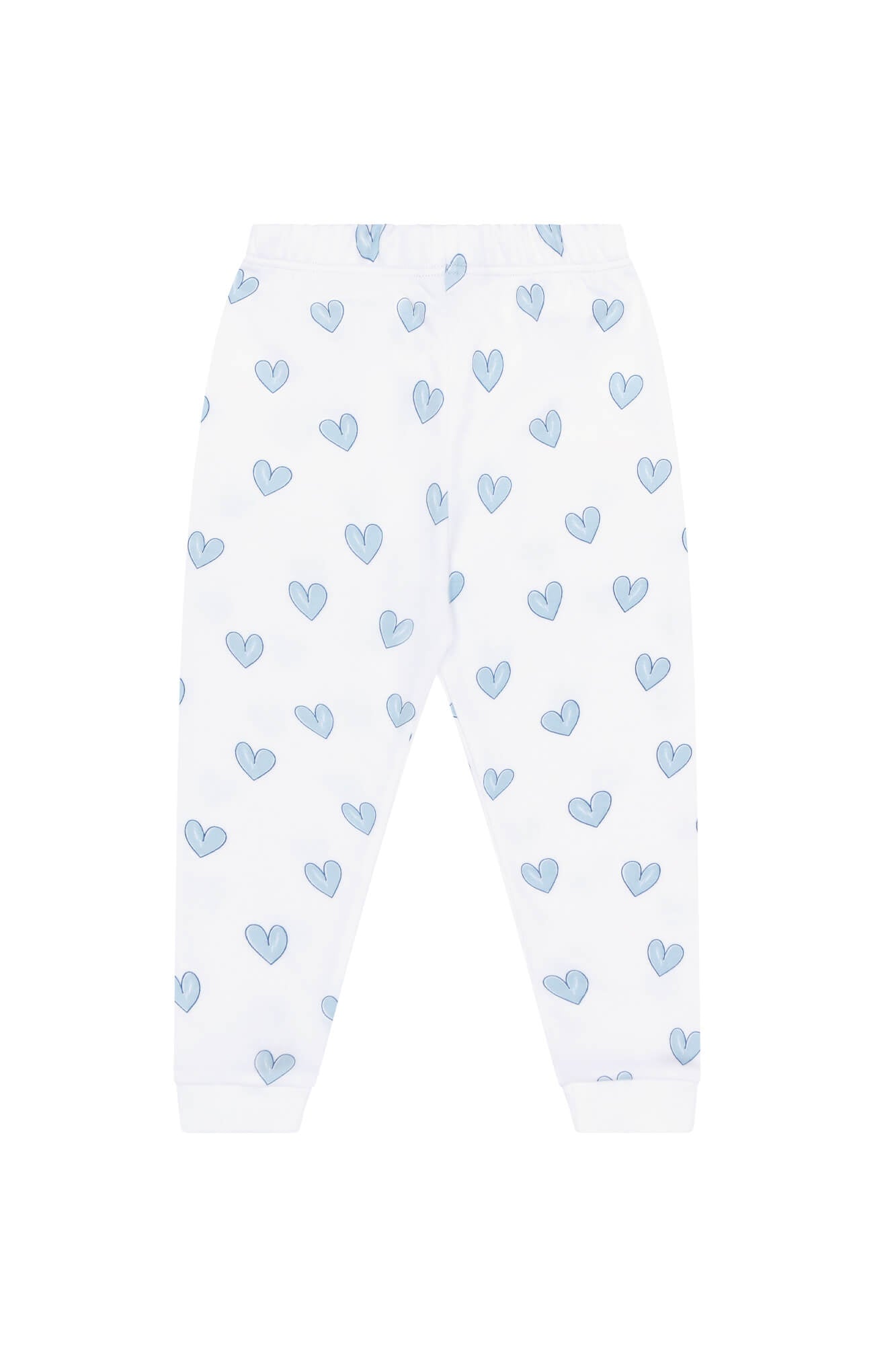 Blue Heart Print Pajama
