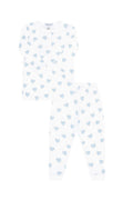 Blue Heart Print Pajama