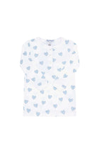 Blue Heart Print Pajama
