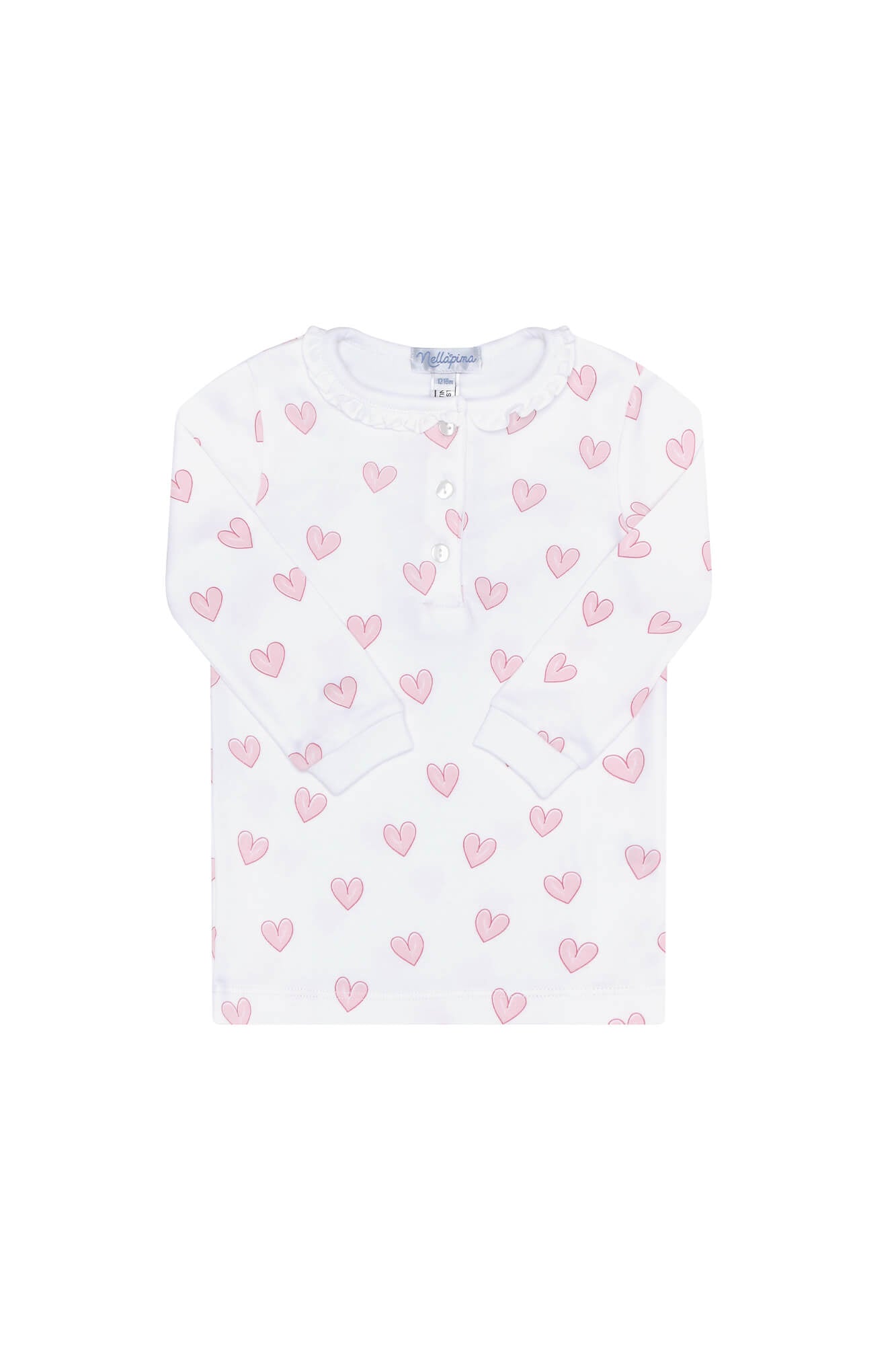 Pink Heart Print Pajama