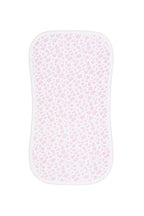 Pink Cheetah Print Burp Cloth