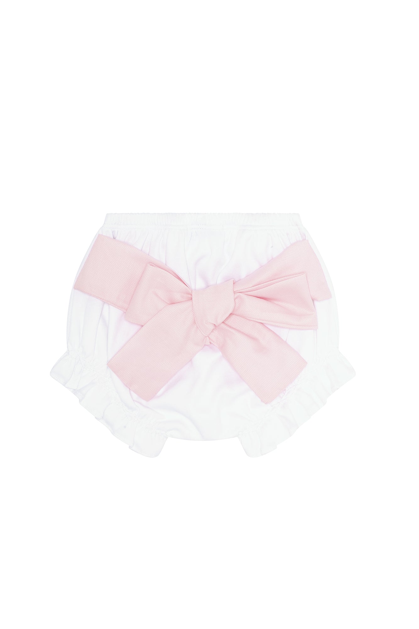 Baby Girl Pink Baby Bow Bloomer