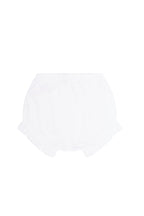 White Baby Bow Bloomer