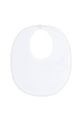 White Crochets Bib