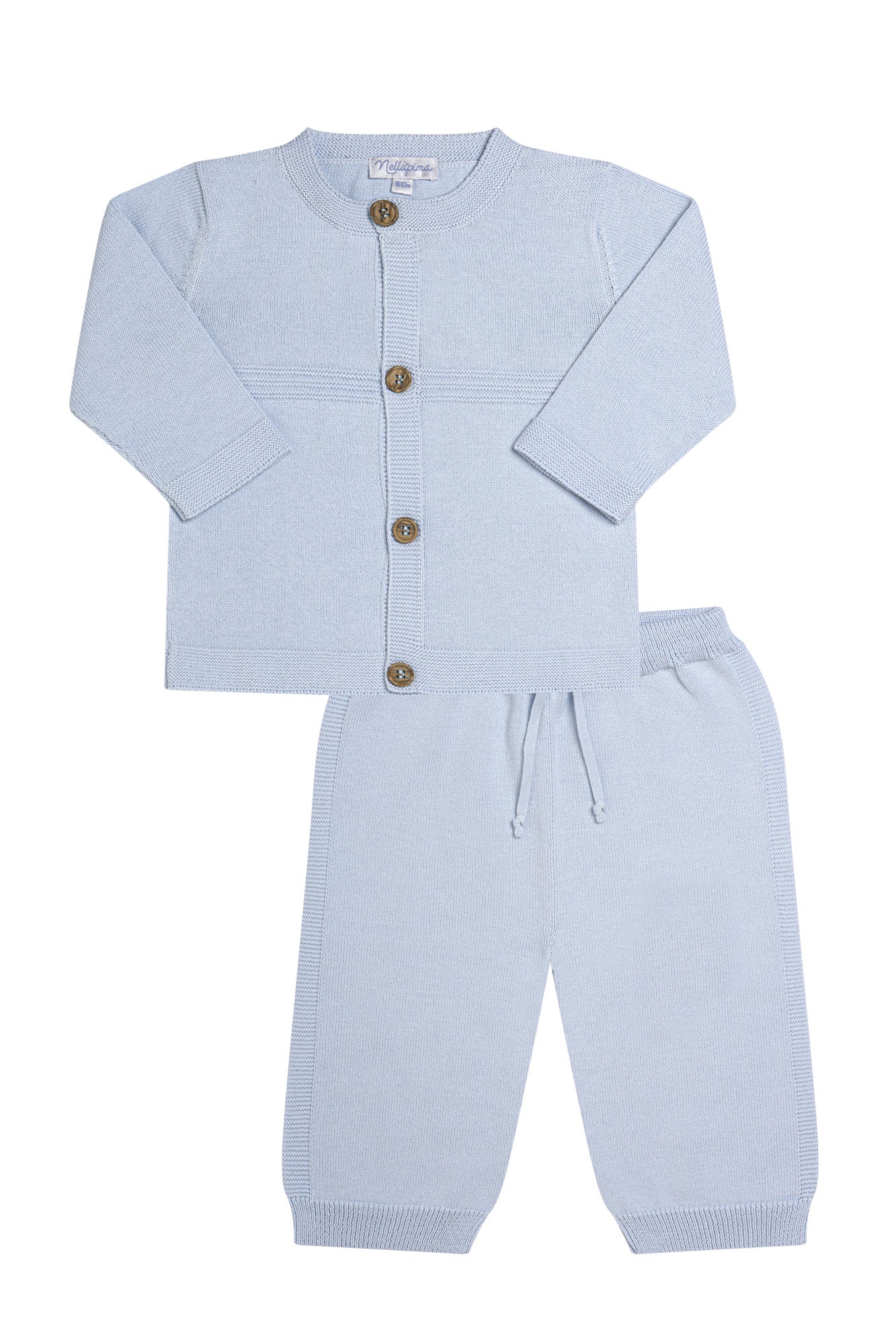 Amalfi Pima Cotton Baby Knit Set