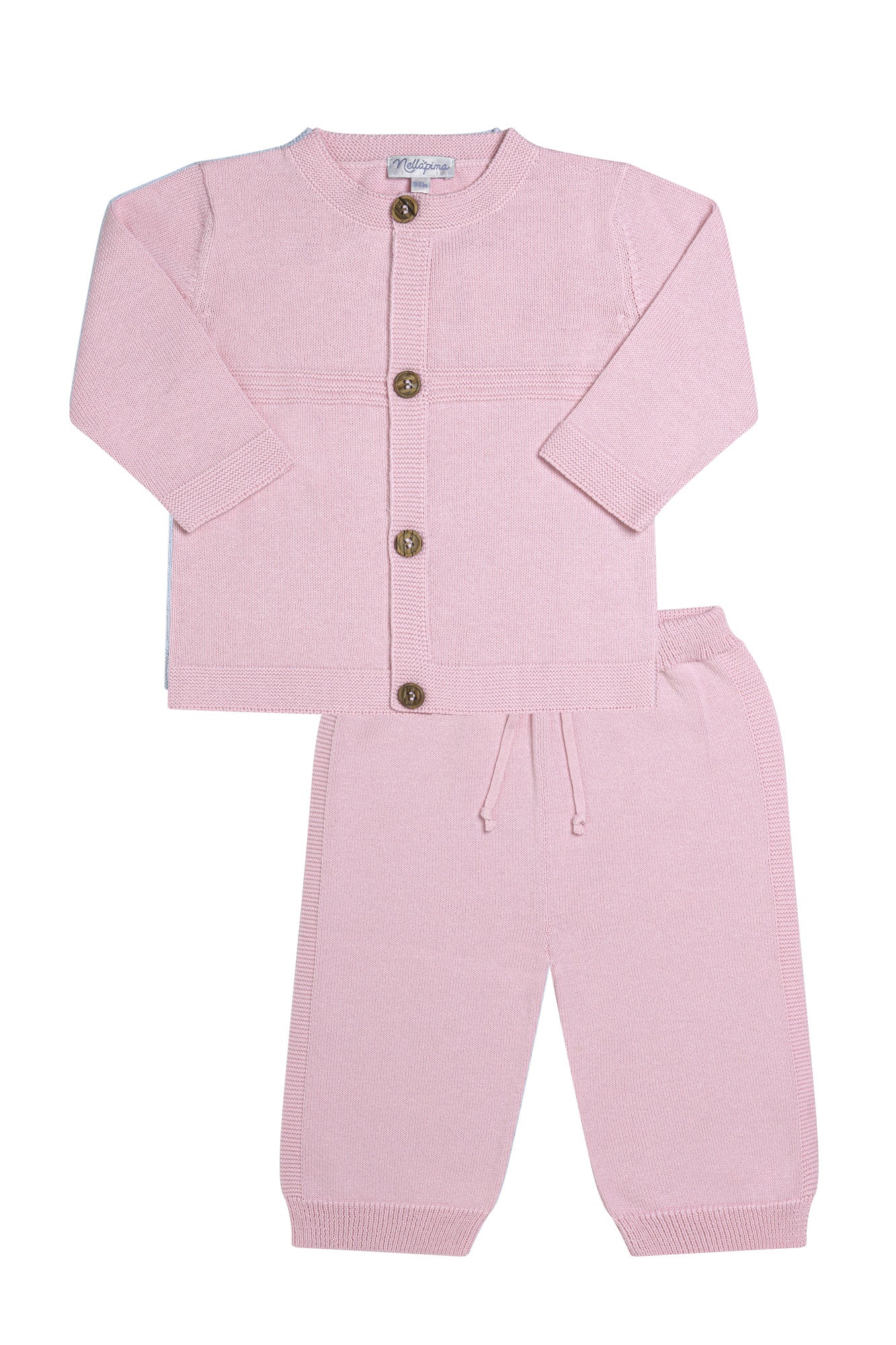 Amalfi Pima Cotton Baby Knit Set