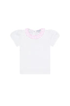 Girls Pink Cheetah Pima Cotton Tee-Leggings Set
