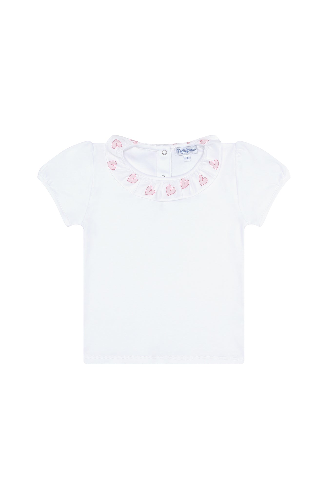 Pink Heart Tee-Leggings Pima Cotton Set
