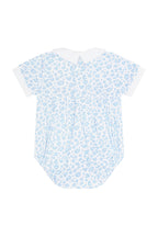 Blue Cheetah Print Bubble