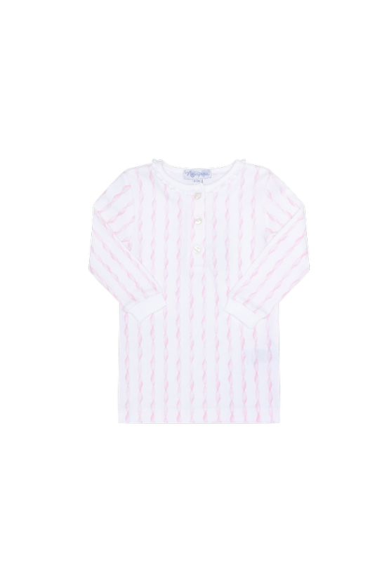 Pink Twirls Pima Cotton Pajamas