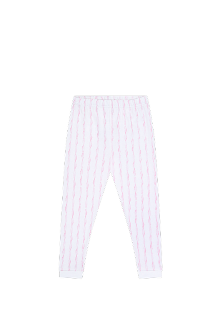 Pink Twirls Pima Cotton Pajamas