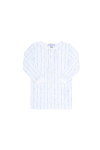 Blue Twirls Pima Cotton Pajamas