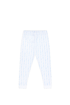 Blue Twirls Pima Cotton Pajamas