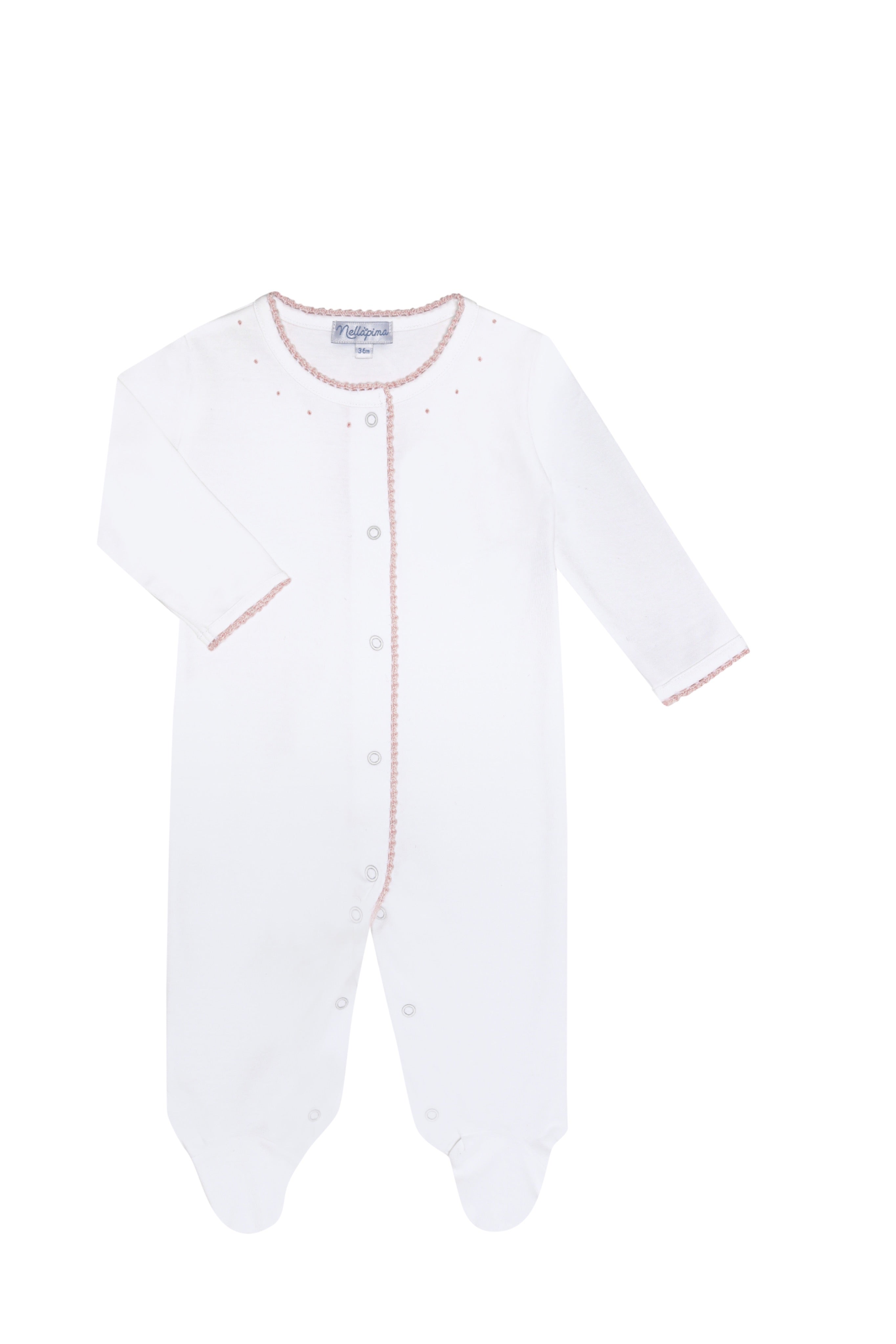 Crochet Pima Cotton Footie