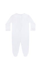 White Crochet Footie