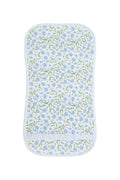Blue Vines Print Burp Cloth