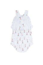 Lighthouse Woven Pima Bubble Romper