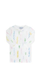 Spirals Print Pima Cotton Pajama Set