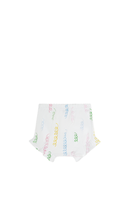 Baby Girl Spirals Print Pima Cotton Onesie Set