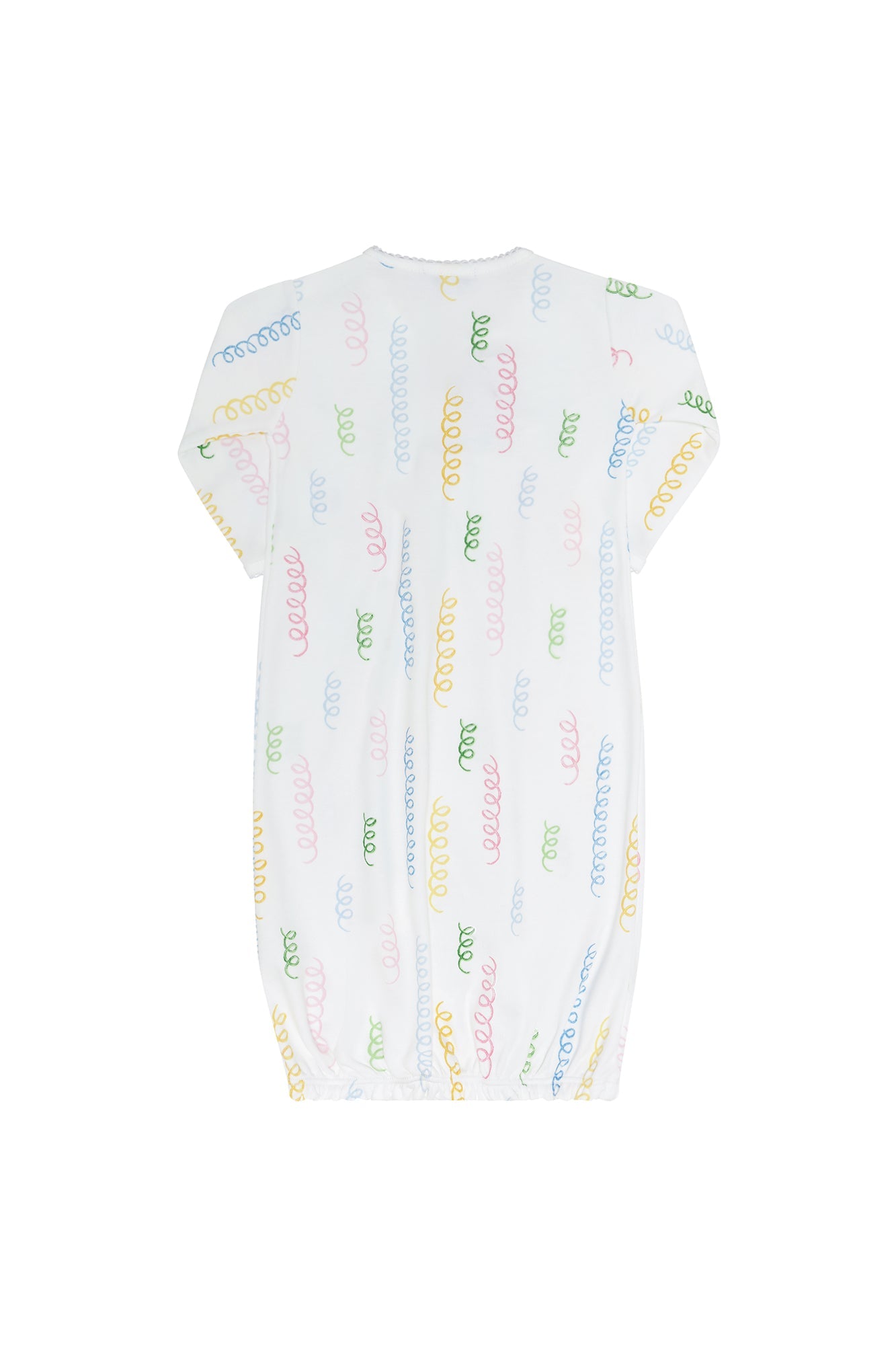 Baby Spirals Print Pima Cotton Gown