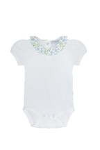 Blue Vines Print Onesie Set