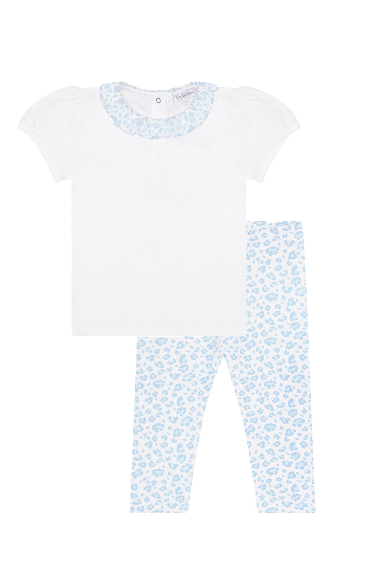Girls Pima Cotton Tee-Leggings Set